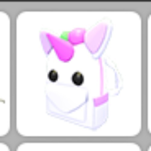 Unicorn backpack adopt pet - unicorn,