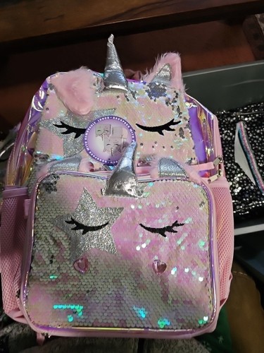 Unicorn sequin kids backpack - unicorn,